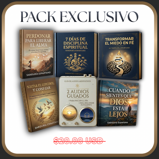 Pack Premium: Fortalece tu fe, encuentra paz interior y acercarte más a Dios.