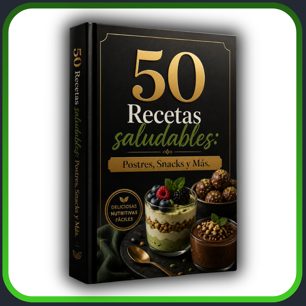 50 Recetas Exclusivas: Postres, Snacks y Más
