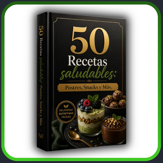 50 Recetas Exclusivas: Postres, Snacks y Más